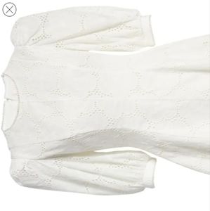 RACHEL PARCELL Eyelet summer spring Cotton Dress